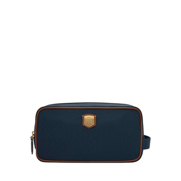 Fossil Hayes Dopp Kit, Navy