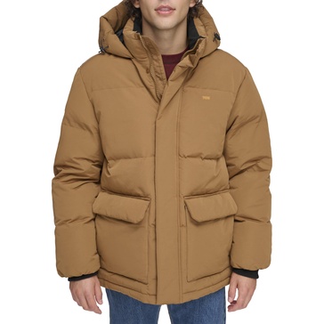 Levi's Men's Quilted Puffer Parka Jacket