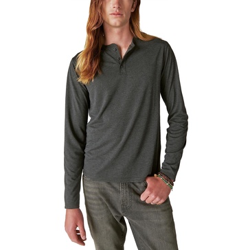 Lucky Brand Men's Tencel Long Sleeve Henley