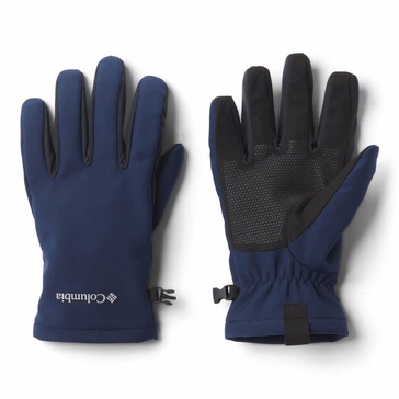 Columbia Men's Ascender II Softshell Glove, Collegiate Navy, Small