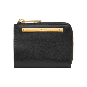 Fossil Women's Liza Leather L Zip Wallet, Black (Model: SL6406G001)