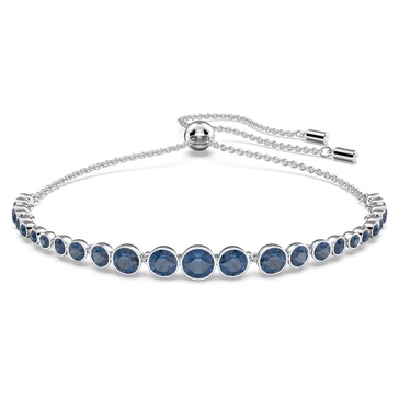 Swarovski Emily Tennis Bracelet Jewelry Collection, Clear Crystals, Blue Crystals, Pink Crystals