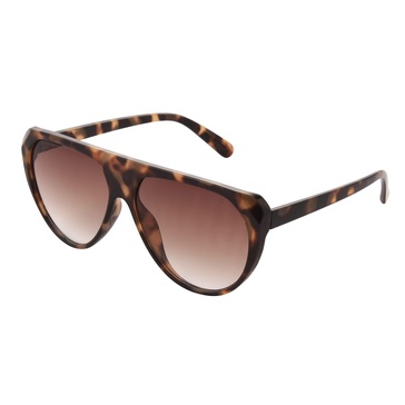 French Connection Women's Minnie Shield Sunglasses, TORT, 54 mm