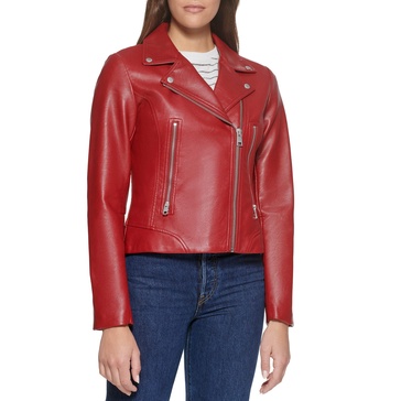 Levi's Women's Vegan Leather 538 Moto Jacket (Regular & Plus Size)