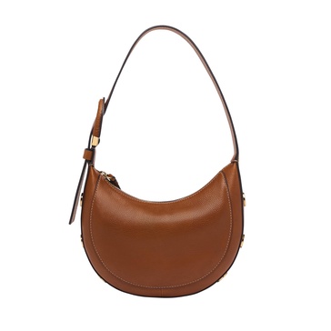 Fossil Women's Harwell Leather Crescent Purse Handbag for Women