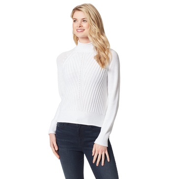 Jessica Simpson Women's Avianna Mock Neck Pullover Sweater