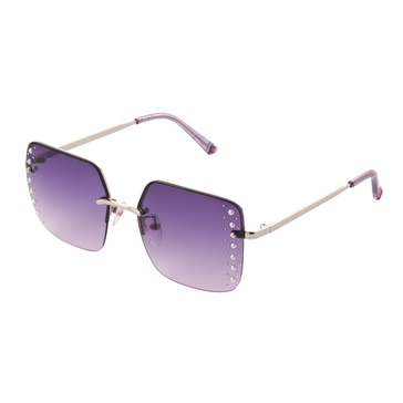 Betsey Johnson Women's On The Edge Square Sunglasses