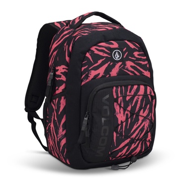 VOLCOM WEESTONE Backpack, RED ZEE-BRAH, One Size