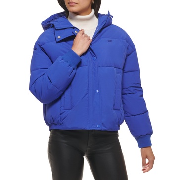 Levi's Women's Cinch Waist Puffer Jacket