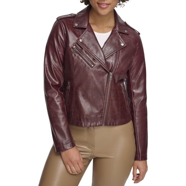 Levi's Women's The Classic Faux Leather Moto Jacket (Regular & Plus Size)