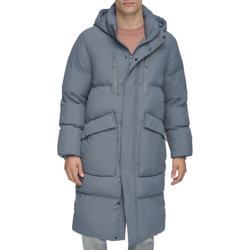 DKNY Men's Nylon Flex Parka