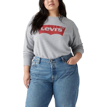 Levi's Women's Graphic Standard Crewneck Sweatshirt