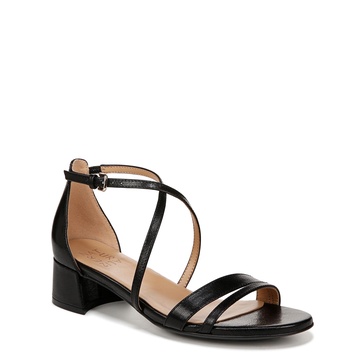 June Strappy Low Block Heel Dress Sandal