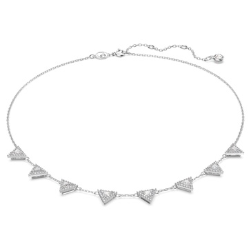 Swarovski Ortyx Crystal Necklace Jewelry Collection, Rhodium Tone Finish