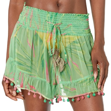 Ramy Brook Women's Larsen Botanical Printed Short