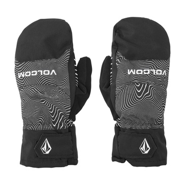 Volcom Mens Nyle Insulated Pipe and Park Winter Snowboard Ski Mitt