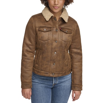 Faux Shearling Trucker Jacket