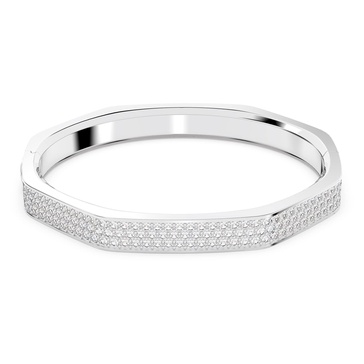 SWAROVSKI Dextera Bangle, Octagon shape, Pavé