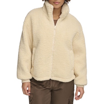 Levi's Women's Zip Up Sherpa Teddy Jacket