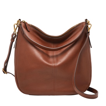 Fossil Women's Jolie Leather Hobo Purse Handbag for Women