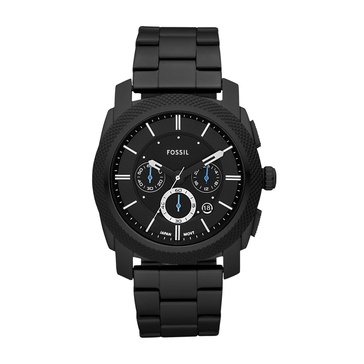 Fossil Machine Men's Watch with Stainless Steel or Leather Band, Chronograph or Analog Watch Display