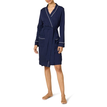 Amazon Essentials Women's Lightweight Waffle Mid-Length Robe (Available in Plus Size)