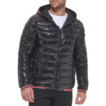 Calvin Klein Men's Snap Front Puffer Jacket