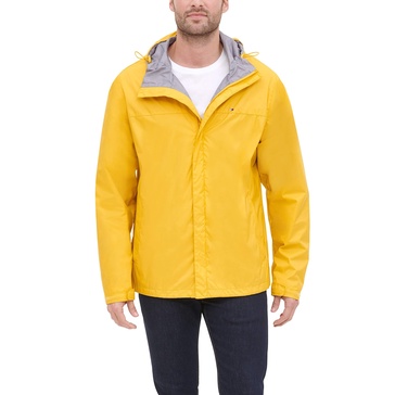 Tommy Hilfiger Men's Legacy Lightweight Breathable Waterproof Hooded Rain Jacket