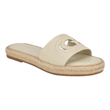 Women's Katica Cut-Out Logo Espadrille Slide Sandals