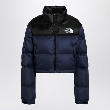 The North Face Down Jacket Nuptse Cropped Black