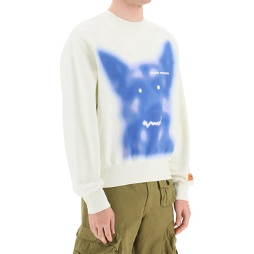 Heron Preston Beware Of Dog Cotton Sweatshirt Men