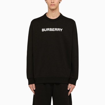 BURBERRY Men's Puff Logo Sweatshirt in Black for SS24