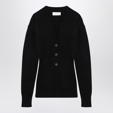 Sportmax Black Wool And Cashmere Cardigan