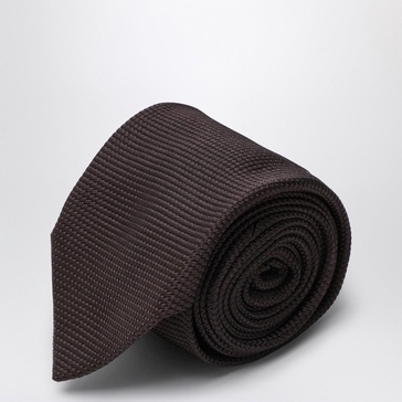 Destin Brown Silk Tie