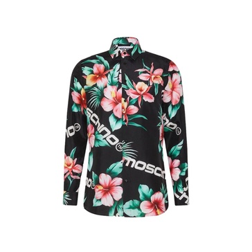 Moschino Couture Couture Silk Printed Shirt