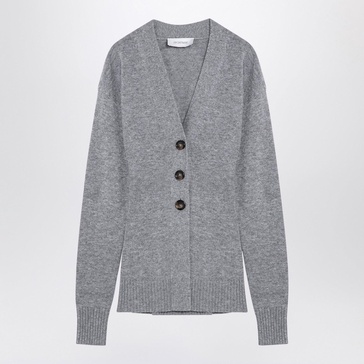 Sportmax Grey Wool And Cashmere Cardigan