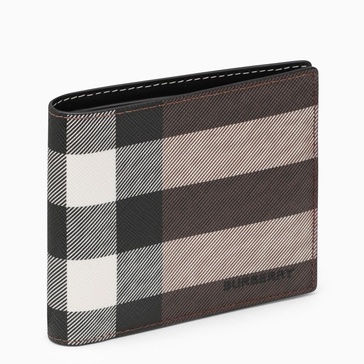 Burberry Coated Canvas Beige Wallet Men