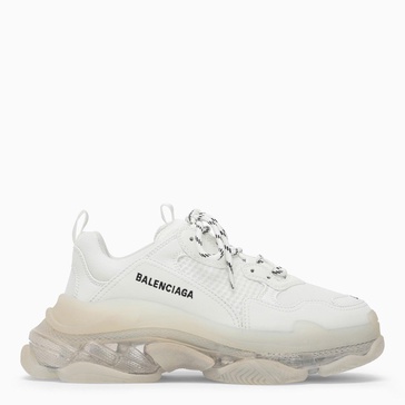 Balenciaga White Triple S Sneakers Women