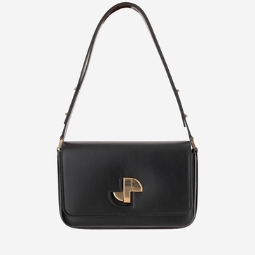 Patou Le Classic Lock Leather Bag