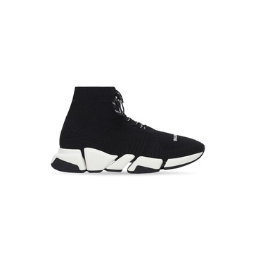 Women's Speed 2.0 Lace-up Sneaker in Black/white