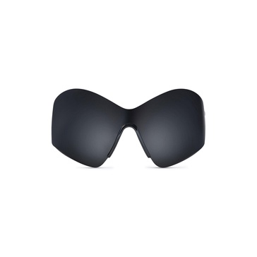 Mask Butterfly Sunglasses in Black