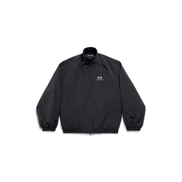 Unity Sports Icon Cocoon Kick Windbreaker in Black