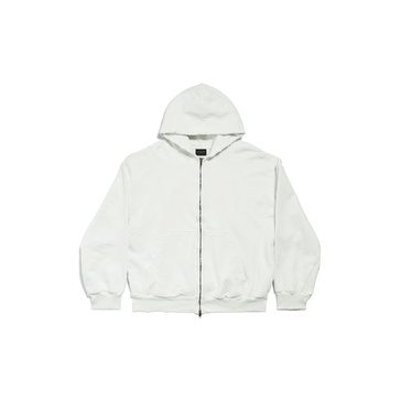 Men's Agaicnelab Zip-up Hoodie Regular Fit in White