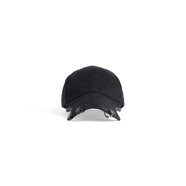 Balenciaga Piercing Cap in Black