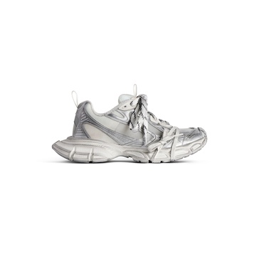 Women's 3xl Summer Mesh Sneaker  in White/silver