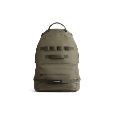 Men's Army Medium Multicarry Backpack in Dark Green