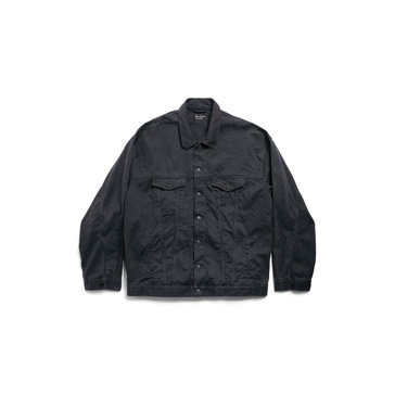 Men's Oversized Jacket in Black