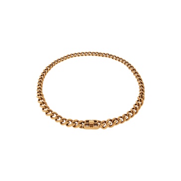 Monaco Chain Necklace  in Antique Gold