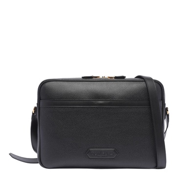 Tom Ford Logo Patch Messenger Bag