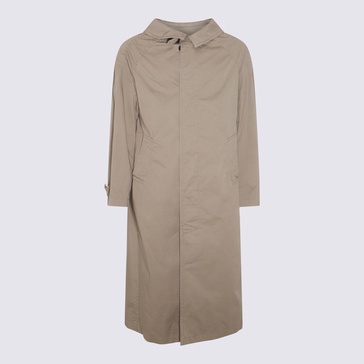 Balenciaga Beige Cotton Coat